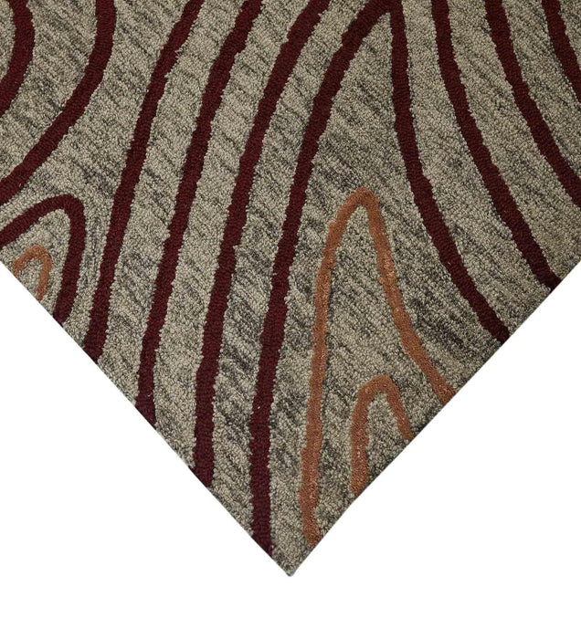 Hand Tufted Canyan Multicolor Color Carpet - WoodenTwist