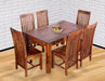 Solid Sheesham Wood Kishore 6 Seater Dining Table - WoodenTwist