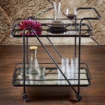 Two Tier Storage and Display Trolley