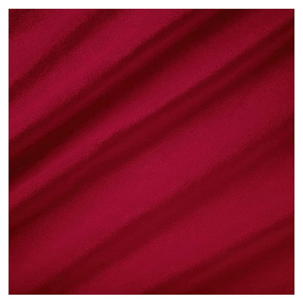 Velours Maroon Plain Velvet Fabric - WoodenTwist