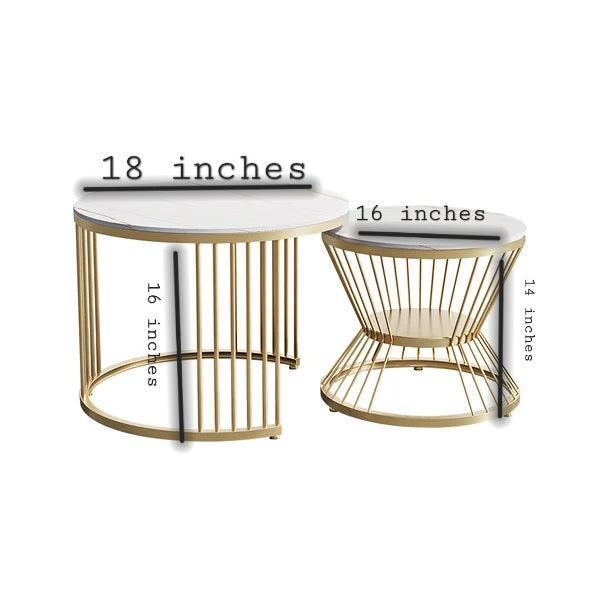 Center Nesting Tables Set - WoodenTwist