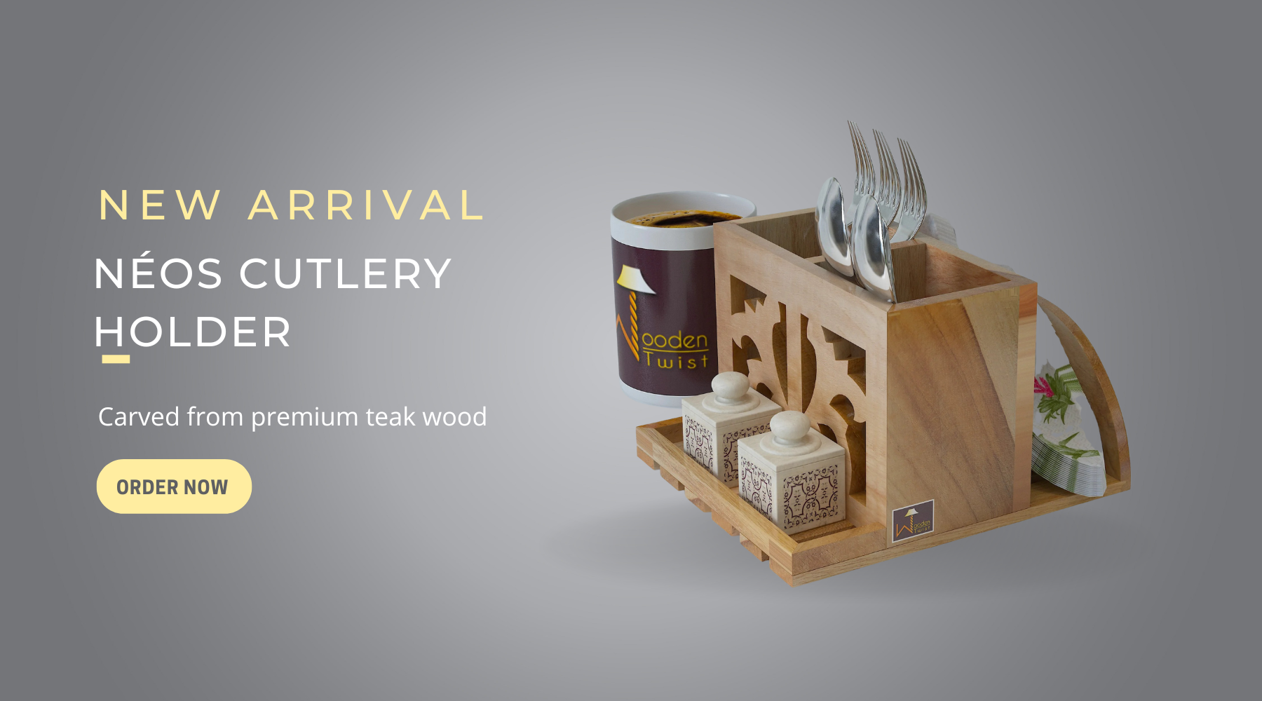 Néos cutlery holder