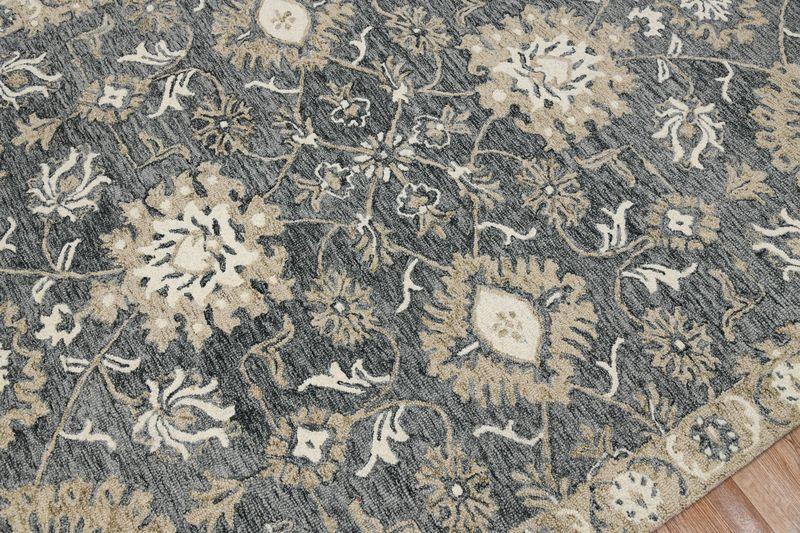 Hand Tufted Romania Grey Color Carpet - WoodenTwist