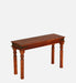 Solid Sheesham Wood Console Table Plain Top - WoodenTwist