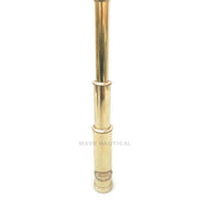 Royal Navy 12 Inch Antique Look Full Brass Telescope - WoodenTwist