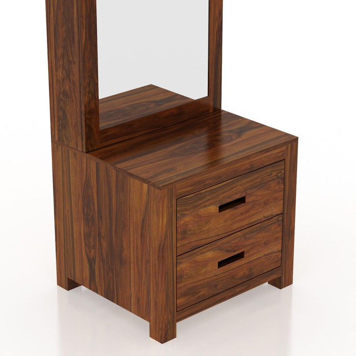 Solid Sheesham Wood Plain Design Dressing Table - WoodenTwist