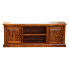 Sheesham Wood Plain TV Unit - WoodenTwist