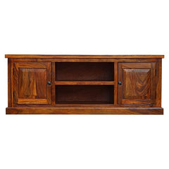 Sheesham Wood Plain TV Unit - WoodenTwist