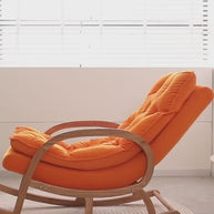 wooden twist nursing rocking chair