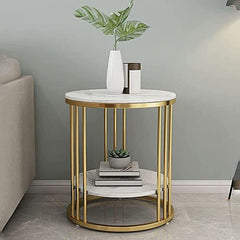 Two-tier Sofa Side Table. - WoodenTwist