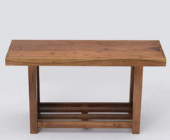 Solid Mango Wood Table In Brown Colour - WoodenTwist