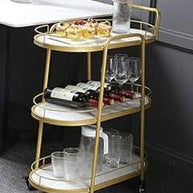 Stylish and Elegant Design Serving Cart