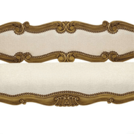 Wooden Twist Engrave Hand Carved Teak Wood 2 Seater Bench for Living Room ( Ivory ) - WoodenTwist