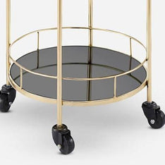 Two Tier Serving Cart for Entertaining