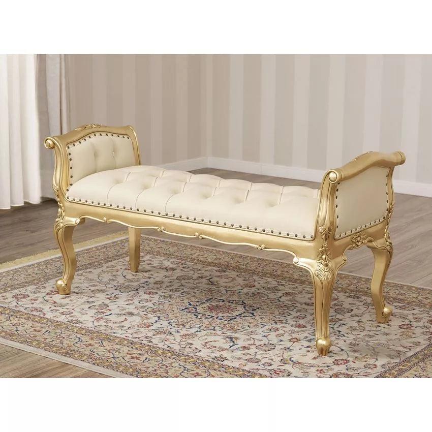 Plush seating with crystal button detail