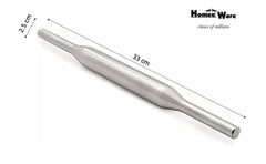 Stainless Steel Rolling Belan - WoodenTwist