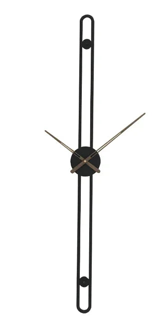 space-saving clock