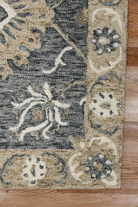 Hand Tufted Romania Grey Color Carpet - WoodenTwist