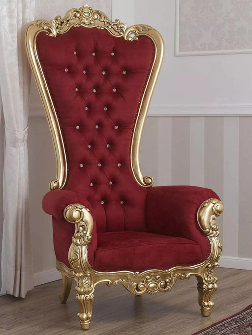 Luxurious High Back Throne