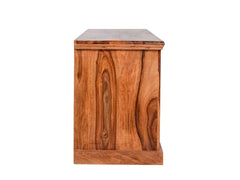 Sheesham Wood Tile Design TV Cabinet - WoodenTwist