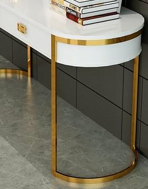 Elegant Console Table with Two Drawers - Sophisticated Style
