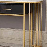 Chic Console Table with Storage Box - Sophisticated Style