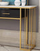Chic Console Table with Storage Box - Sophisticated Style