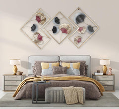 Stylish Wall Art Set Of 3 - WoodenTwist