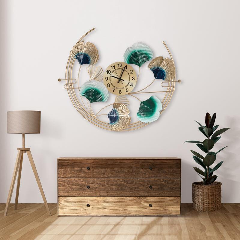 Half Metal Wall Clock - WoodenTwist