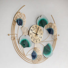 Half Metal Wall Clock - WoodenTwist