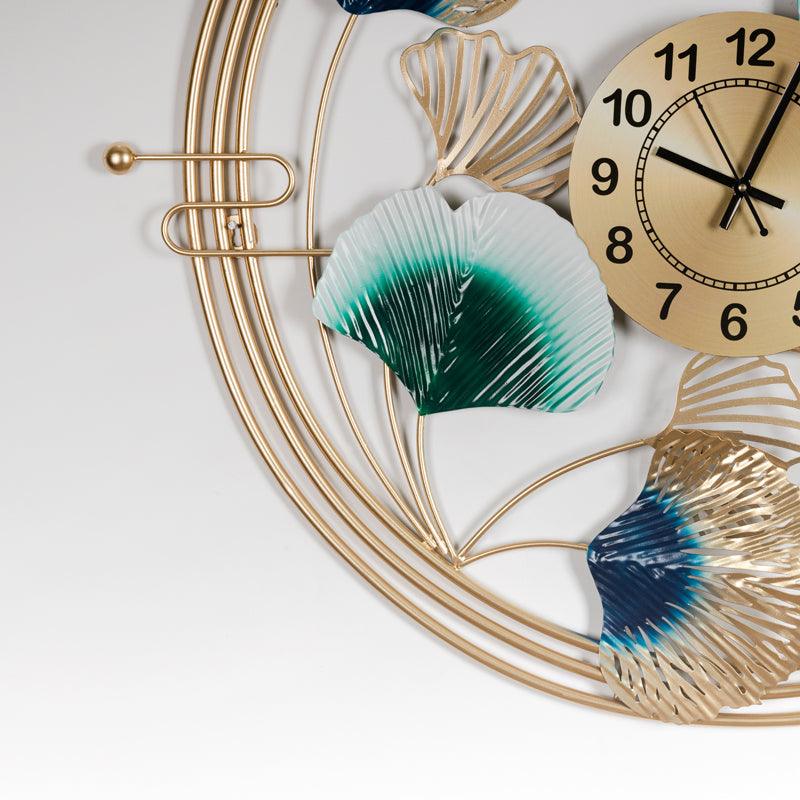 Half Metal Wall Clock - WoodenTwist