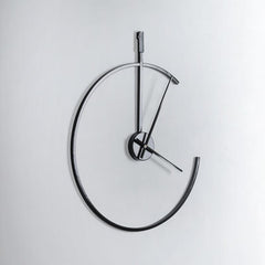 Black Metallic Wall Clock - WoodenTwist