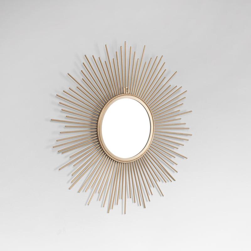 Sun Star Gold Mirror - WoodenTwist