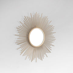 Sun Star Gold Mirror - WoodenTwist