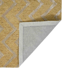 Hand Tufted Canyan Golden Color Carpet - WoodenTwist