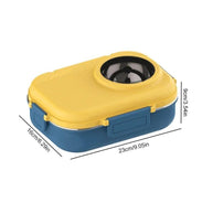 Stainless Steel Tiffin Box Lunch Box Kids Adults With Bag & Free Cutlery - WoodenTwist