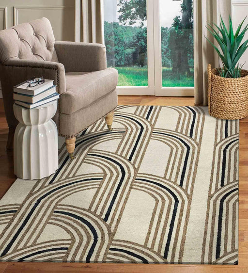 Hand Tufted Canyan CORAL REEF Color Carpet - WoodenTwist