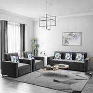 Modern Design Fresco 3+1+1 Sofa Set for Living Room - WoodenTwist