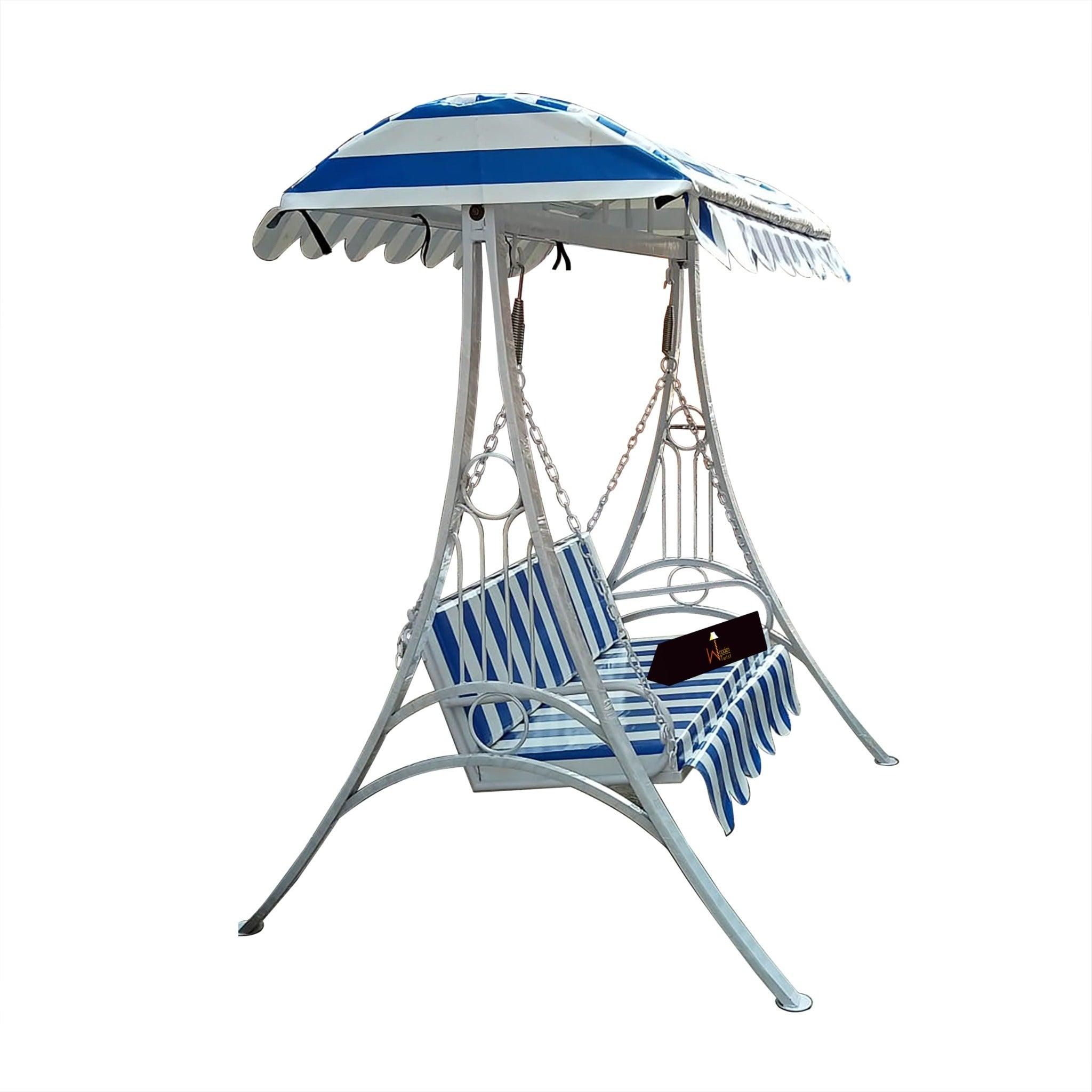 Eiffel Tower Design Swing Garden & Balcony Swing, Hammock, Jhoola (Three Seater) - WoodenTwist