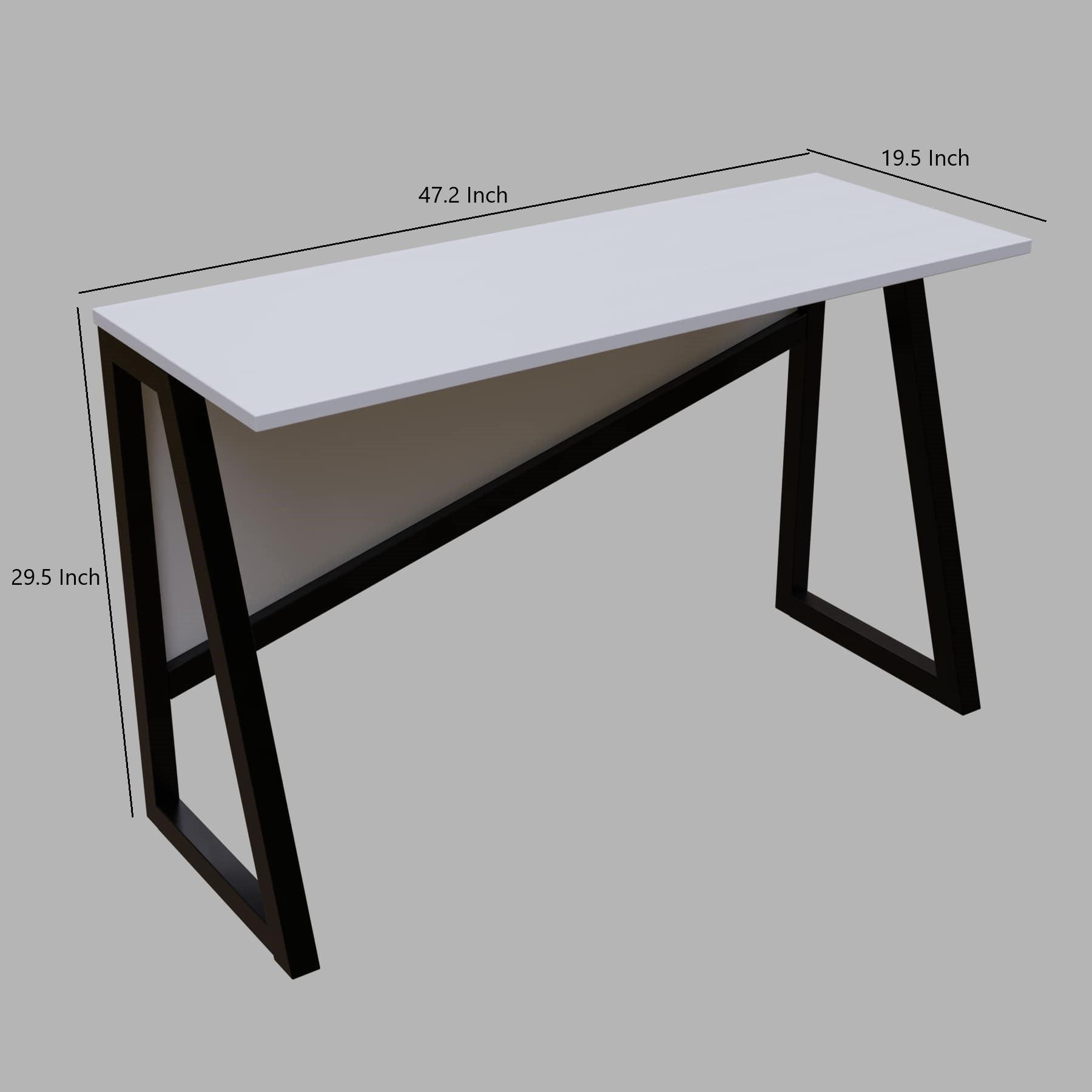 TULIP Study table in Beige finish - WoodenTwist