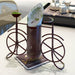 Wrought Iron Antique Servilleta Napkin Tissue Paper Holder - WoodenTwist