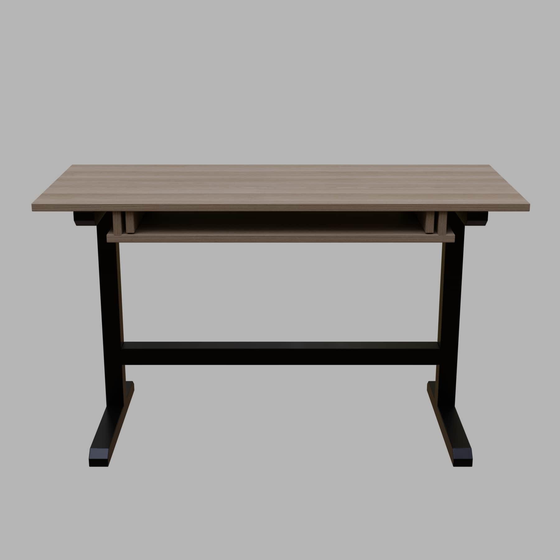 ZINNIA Study table in wenge finish by - WoodenTwist