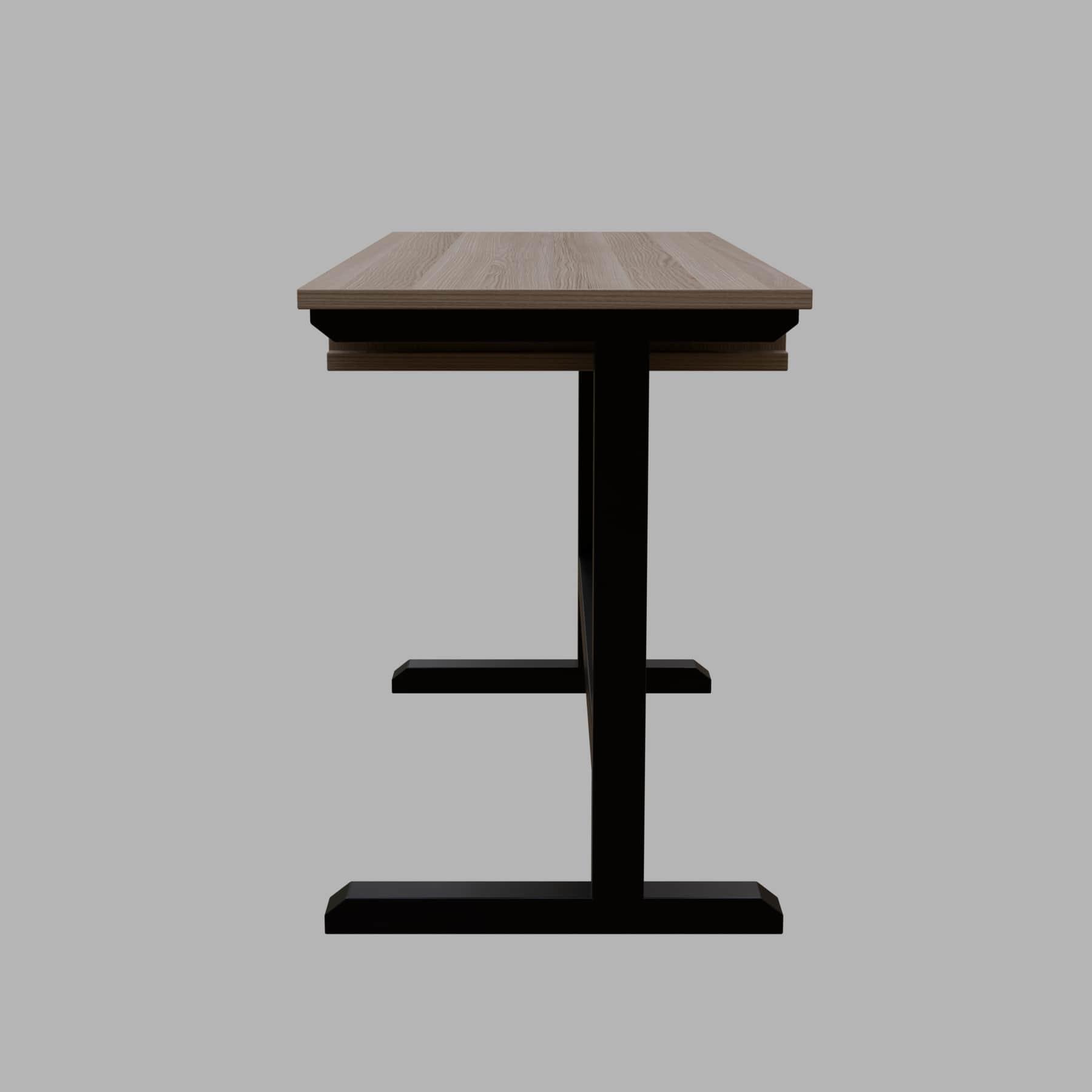 ZINNIA Study table in wenge finish by - WoodenTwist