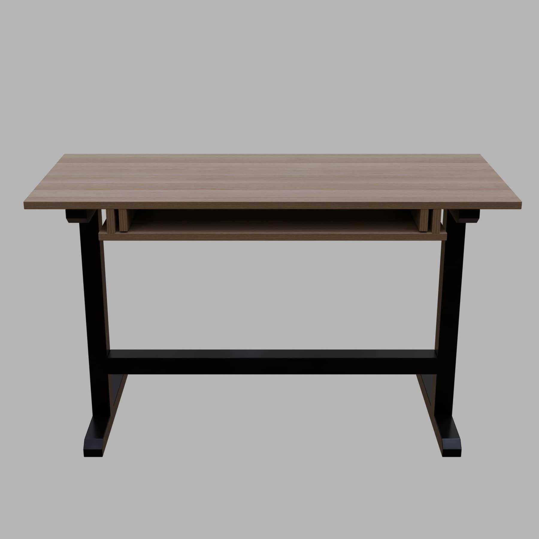 ZINNIA Study table in wenge finish by - WoodenTwist