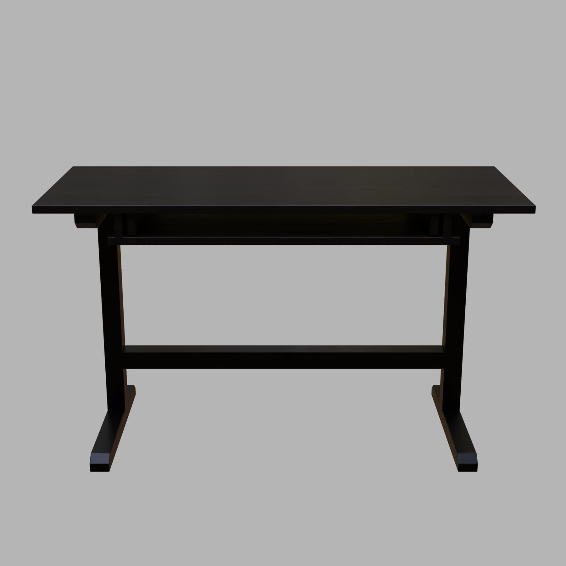 ZINNIA Study table in wenge finish by - WoodenTwist