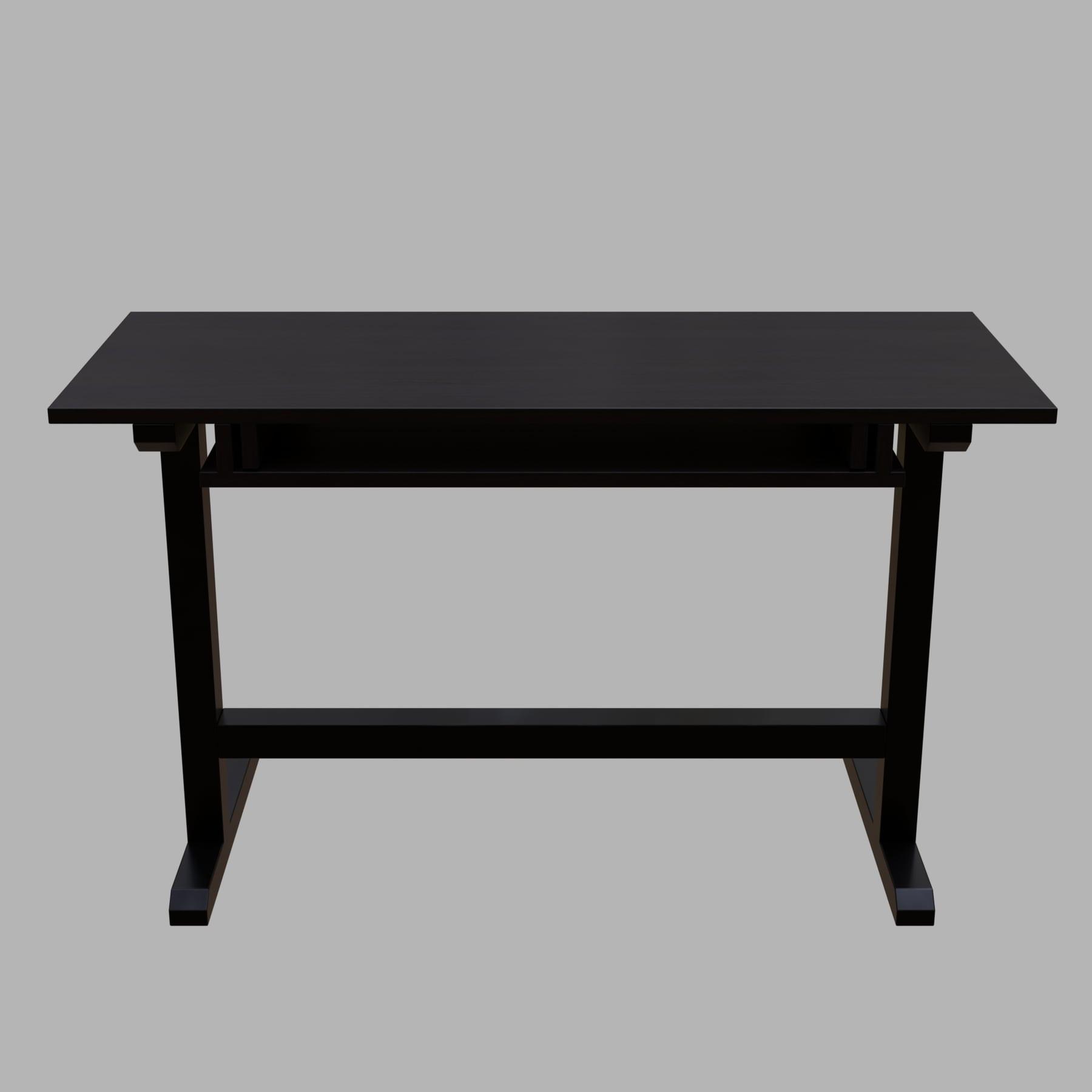 ZINNIA Study table in wenge finish by - WoodenTwist