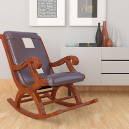 wooden rocking chair