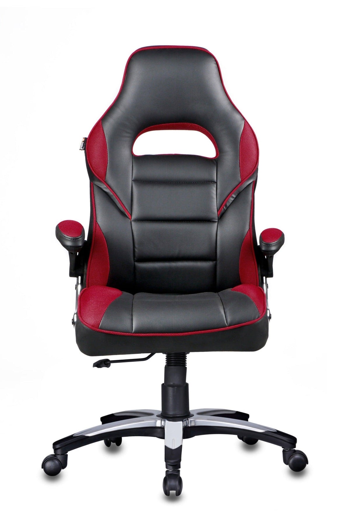 Stylish Gaming Chair in Black / Red - WoodenTwist