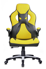 Stylish Gaming Chair in Black / Yellow - WoodenTwist