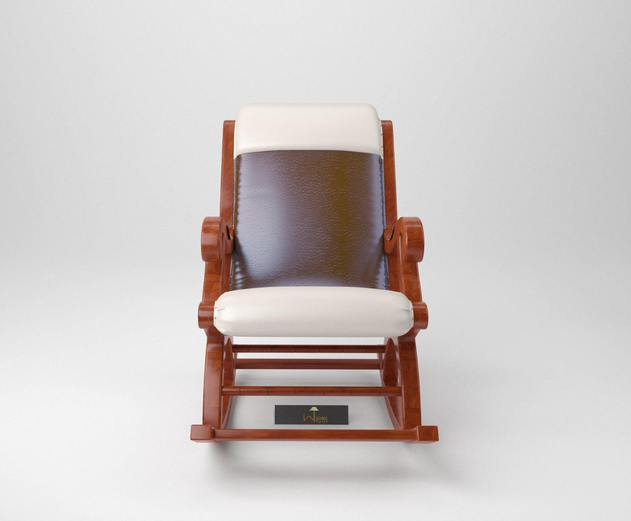 Qualis Premium Sheesham Wood Rocking Chair - WoodenTwist
